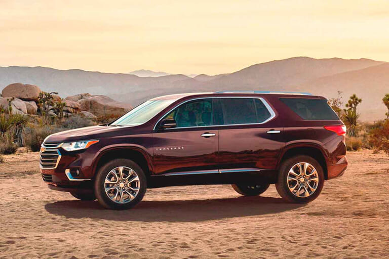 Внедорожник Chevrolet Traverse нового поколения поступает в продажу