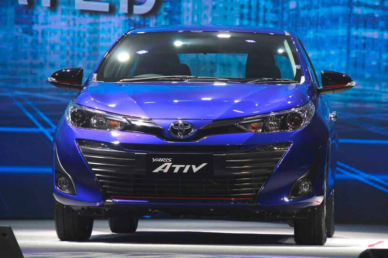 Toyota рассекретила свой самый бюджетный седан Yaris Ativ