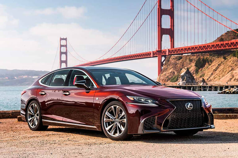 Концепт автомобиля Lexus LS с автономной системой вождения
